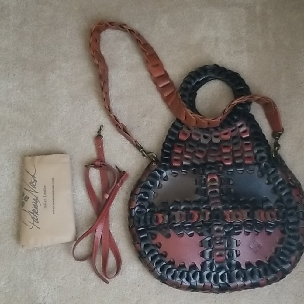 Patricia Nash Genuine Leather Hobo Bag